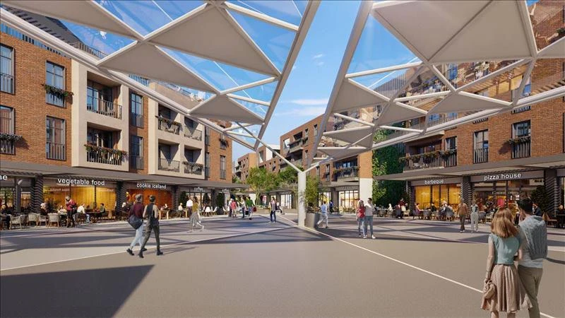 Новая резиденция с торговым центром и зелеными зонами недалеко от пляжа и автомагистрали, Стамбул, Турция