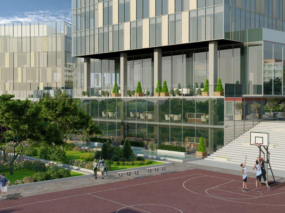 Высотная резиденция с бассейном и спортивным центром рядом с побережьем, Стамбул, Турция