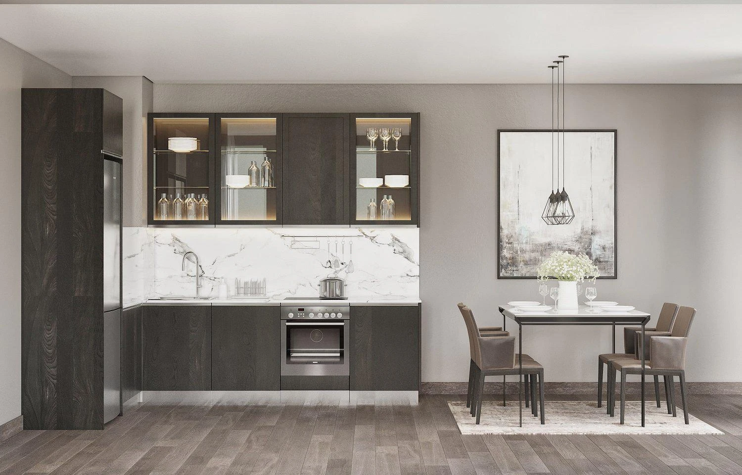 Новая охраняемая резиденция с отелем и зонами отдыха рядом со станцией метро и автомагистралью, Стамбул, Турция