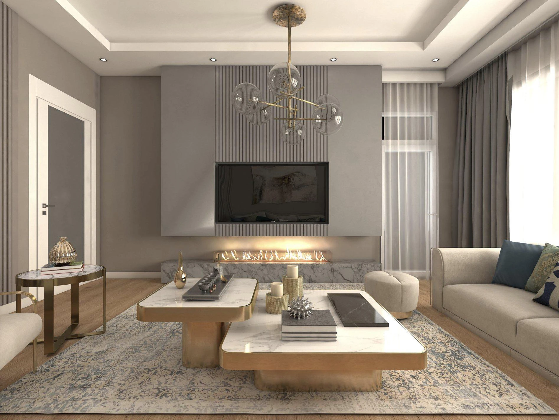 Закрытая резиденция с бассейнами и тренажерными залами рядом со станциями метро, Стамбул, Турция