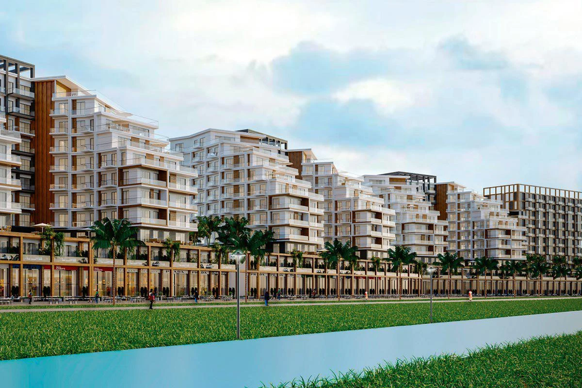 Резиденция с бассейнами и зелеными зонами рядом с гаванью, Стамбул, Турция