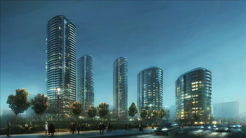 Высотная резиденция с бассейнами, спа-зоной и спортивным комплексом в самом центре Стамбула, Турция