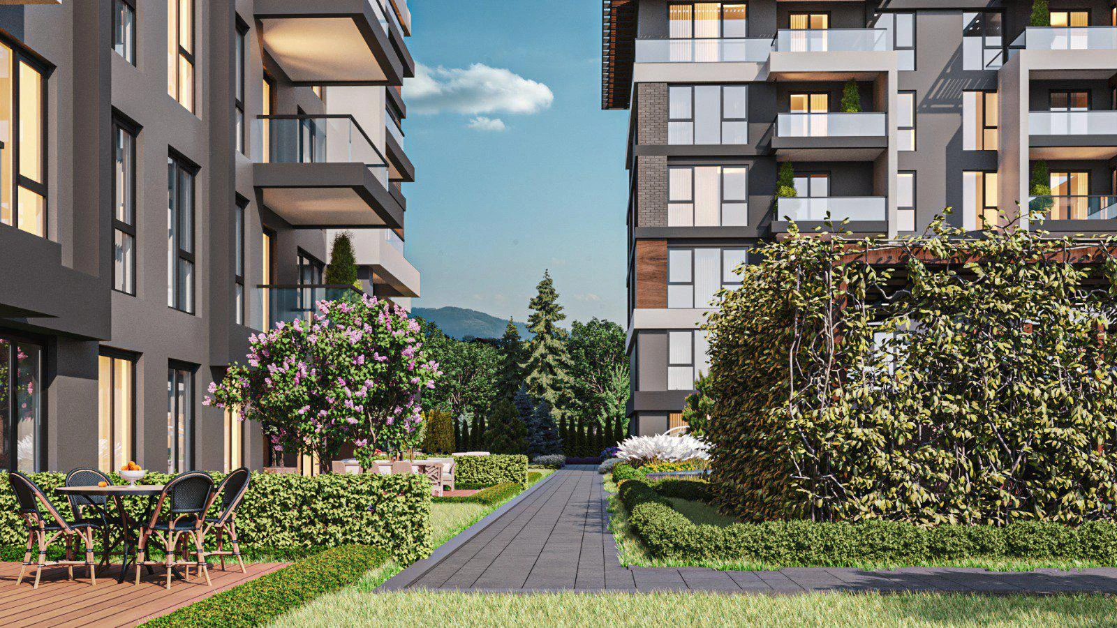 Апартаменты и виллы в жилом комплексе с бассейном и тренажерным залом, Пендик, Стамбул, Турция