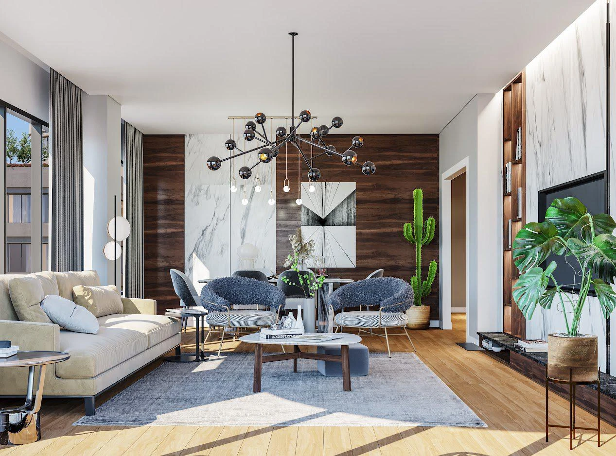 Новые апартаменты в резиденции с бассейном и конференц-залом рядом с автомагистралью и Стамбульским международным финансовым центром, Стамбул