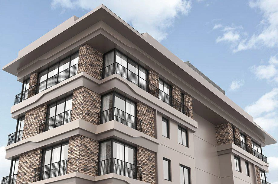 Новая резиденция с парковкой и детской площадкой рядом с морем, Стамбул, Турция