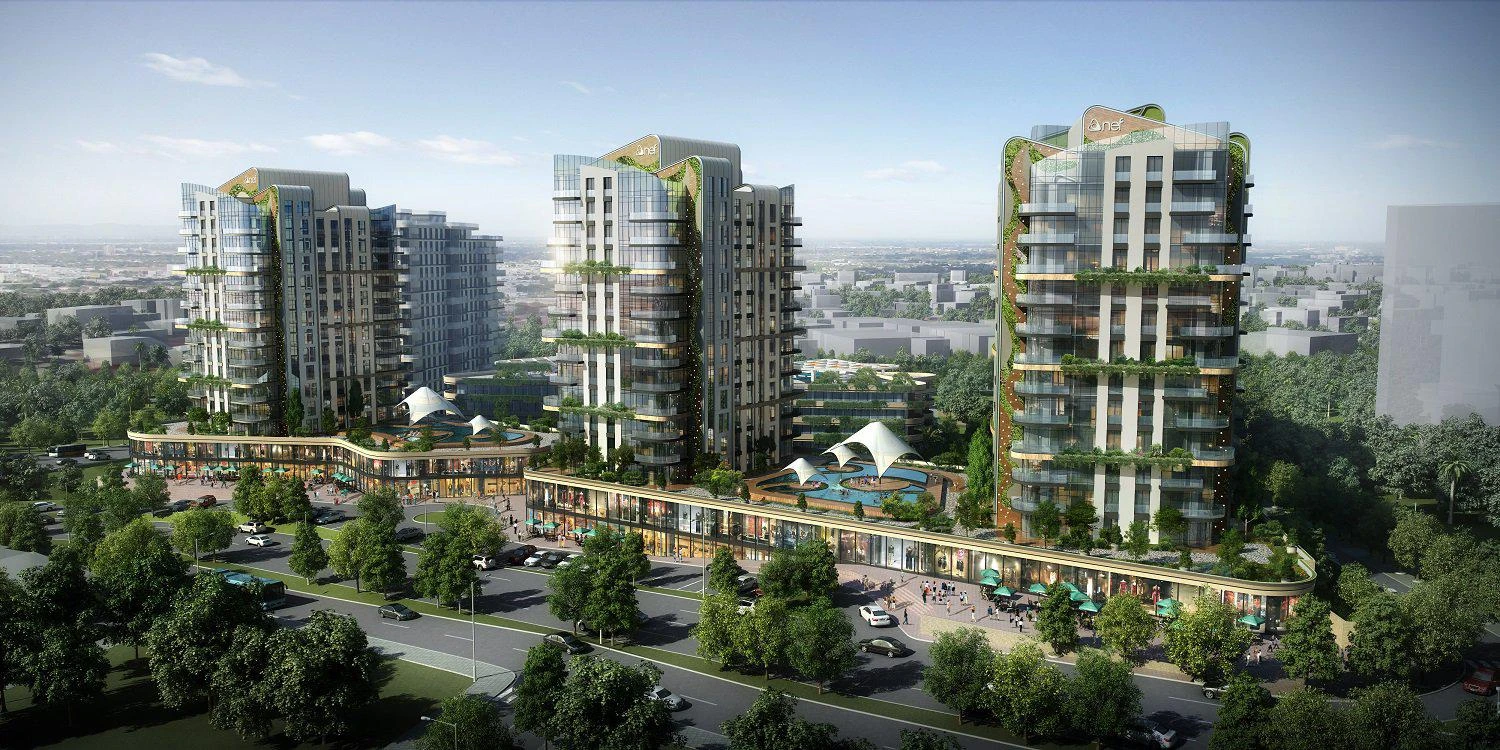 Апартаменты с панорамным видом в охраняемой резиденции с садами и конференц-залом, Стамбул, Турция