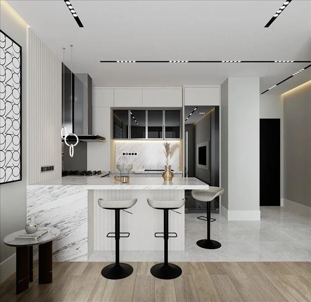 Малоэтажная резиденция с торговым центром и отелем рядом с автомагистралью и станцией метро, Стамбул, Турция