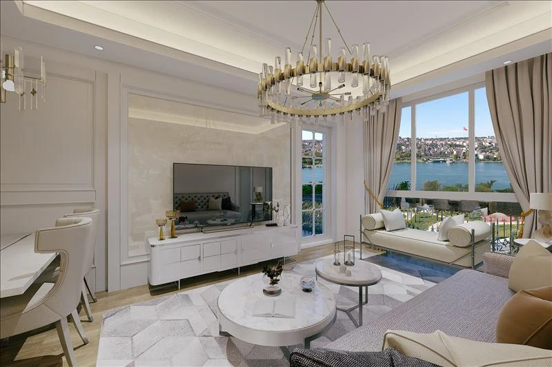 Новая резиденция с гаражом и круглосуточной охраной, Стамбул, Турция