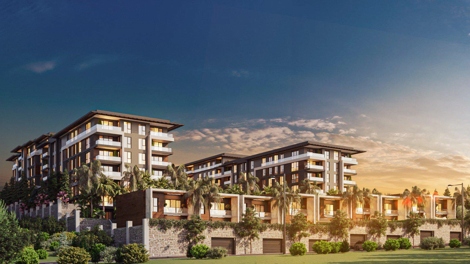 Апартаменты и виллы в жилом комплексе с бассейном и тренажерным залом, Пендик, Стамбул, Турция