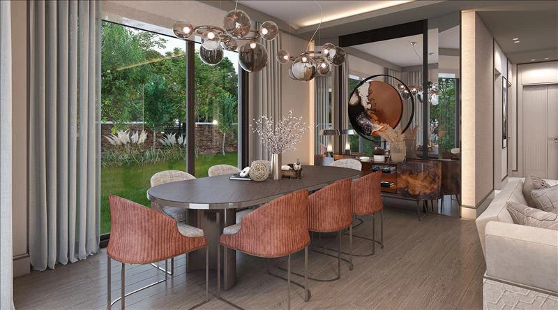 Новая резиденция с бассейнами, зелеными зонами и полем для гольфа, Стамбул, Турция