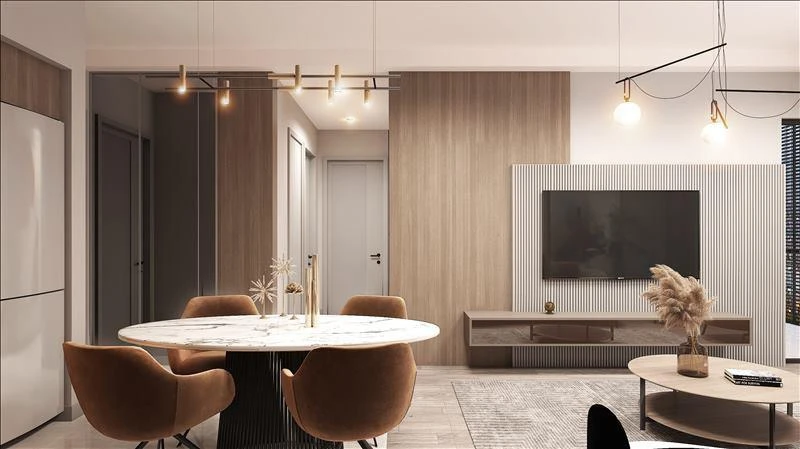 Новая резиденция с бассейном и зеленой зоной в спокойном зеленом районе, Стамбул, Турция