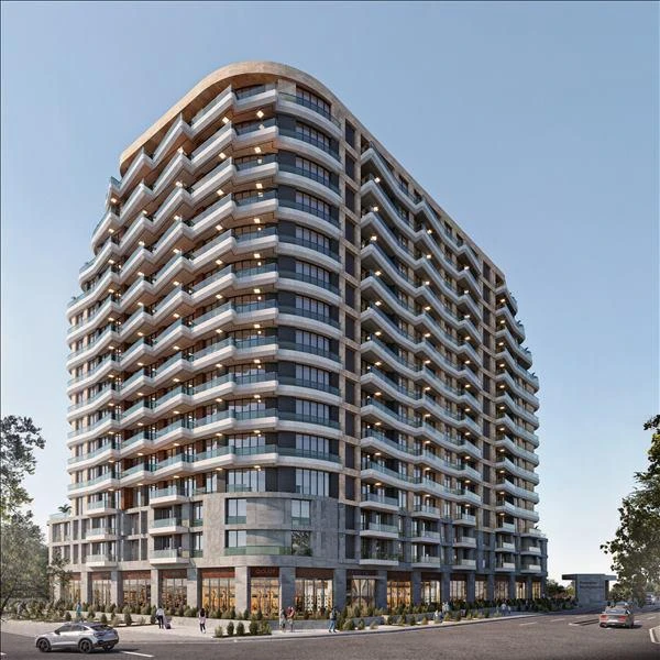 Новая резиденция с бассейном и садами рядом с автомагистралями, Стамбул, Турция