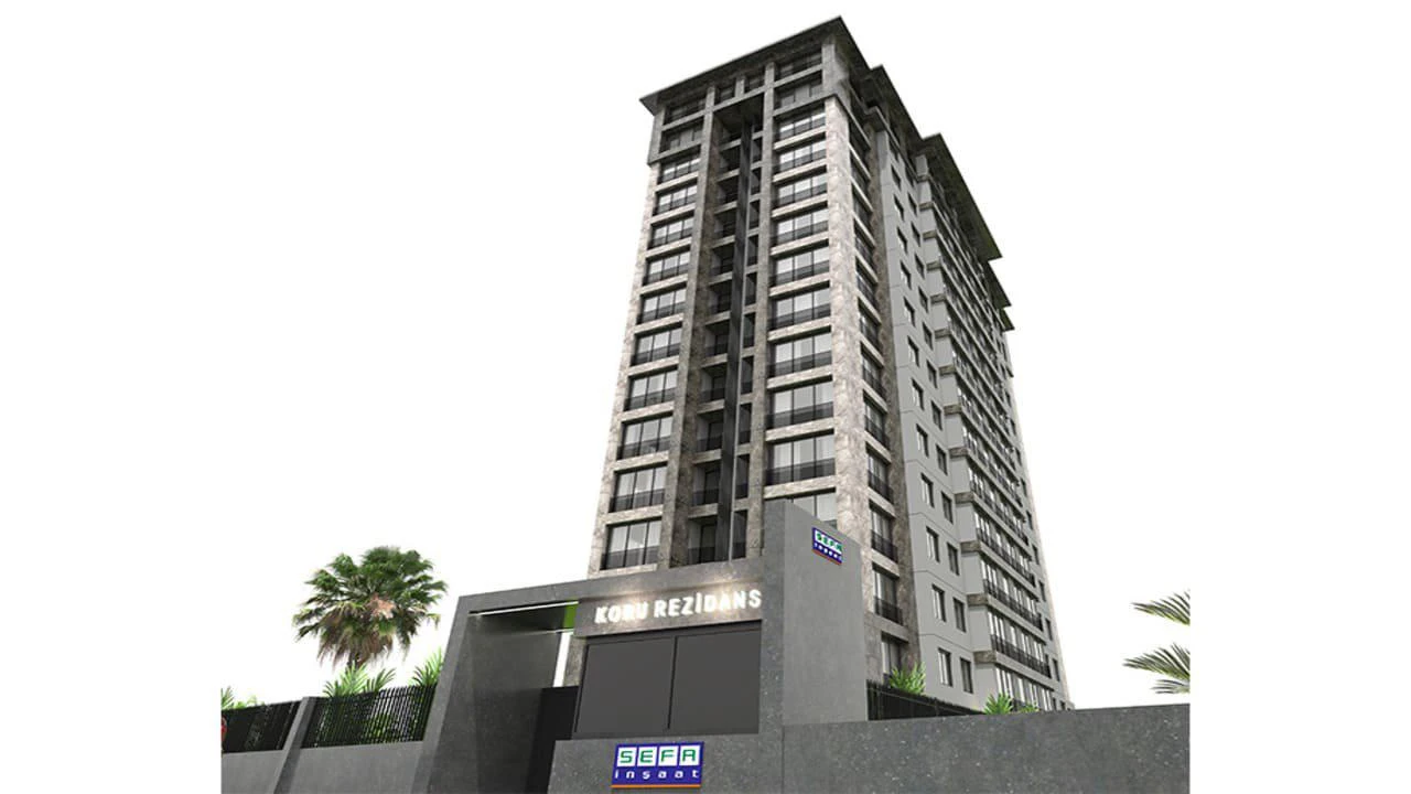 Новая резиденция с бассейном и видом на море рядом с побережьем, Стамбул, Турция