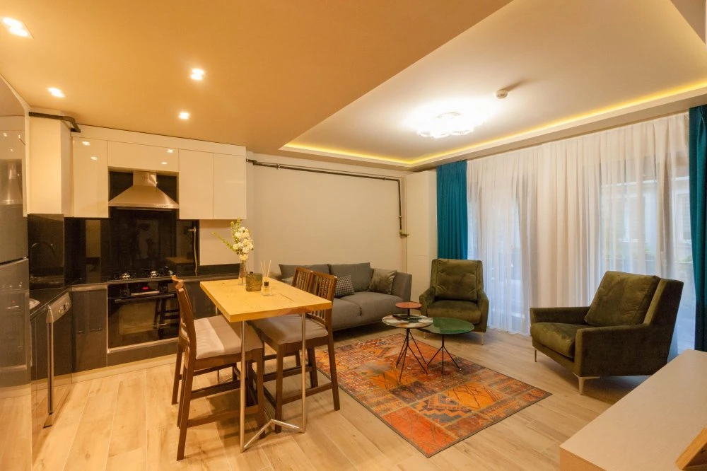 Резиденция с фитнес-центром в престижном районе, в центре Стамбула, Турция