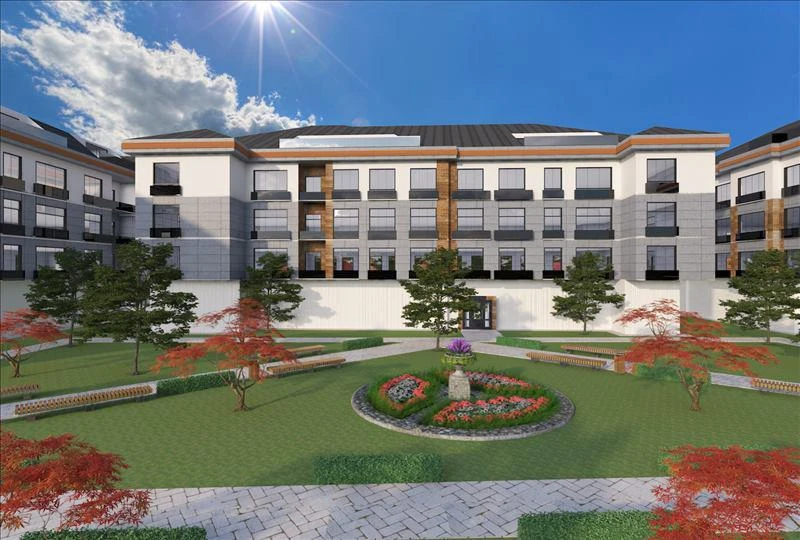 Малоэтажная резиденция с круглосуточной охраной недалеко от моря, Стамбул, Турция