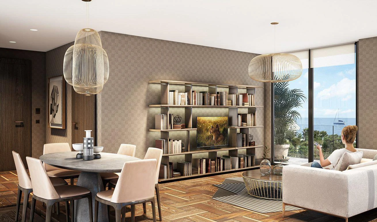 Жилой комплекс с просторными апартаментами с видом на море, в исторической части города, Стамбул, Турция