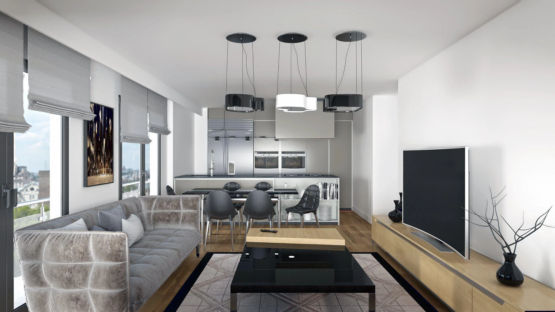 Новые квартиры для получения ВНЖ и гражданства в престижном районе, Стамбул, Турция