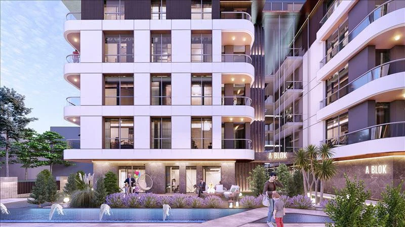 Новая резиденция с садом рядом со станцией метро, Стамбул, Турция