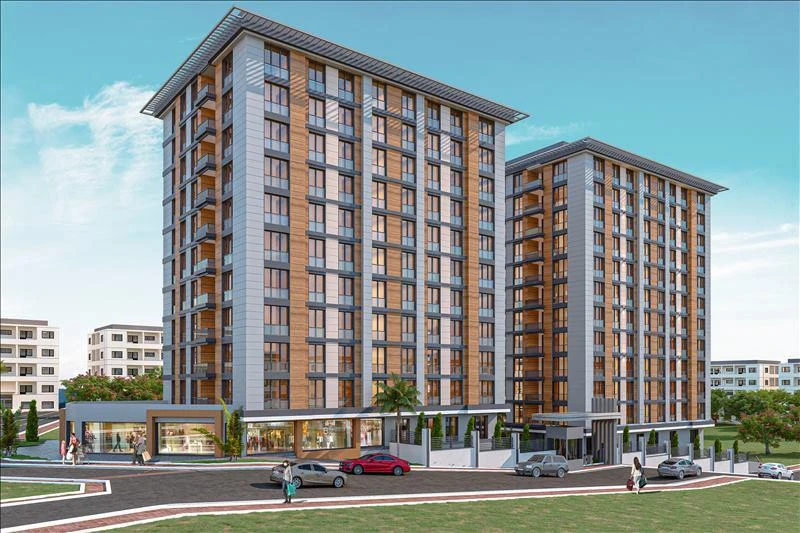 Новая резиденция с живописными видами рядом со станцией метро, Стамбул, Турция