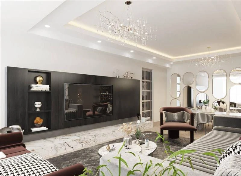 Новая резиденция с бассейном и круглосуточной охраной, Стамбул, Турция