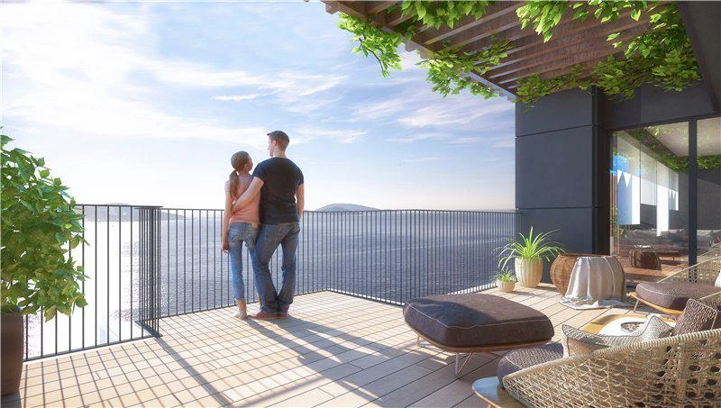 Новая резиденция с бассейнами и зеленой зоной на первой линии у моря, Стамбул, Турция