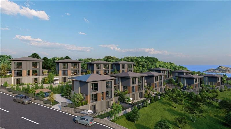 Новый комплекс вилл с собственным пляжем и гаванью, Стамбул, Турция