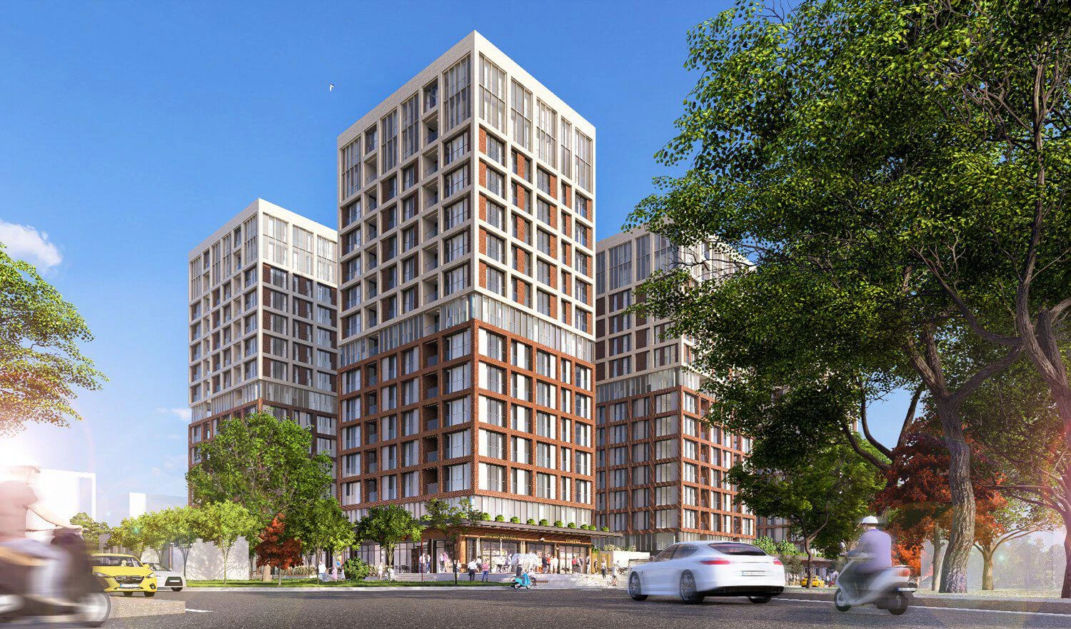 Элитные квартиры с видом на море, с развитой инфраструктурой, Кадыкёй, Стамбул, Турция