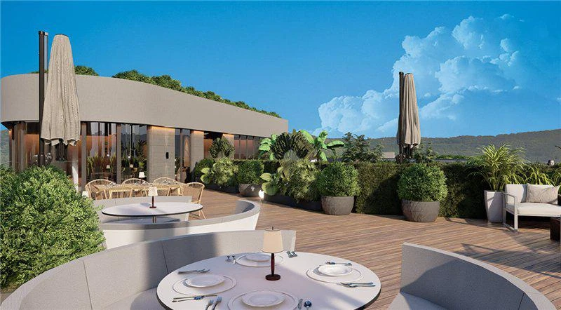 Новая резиденция с бассейном и ресторанами рядом с аэропортом, Стамбул, Турция