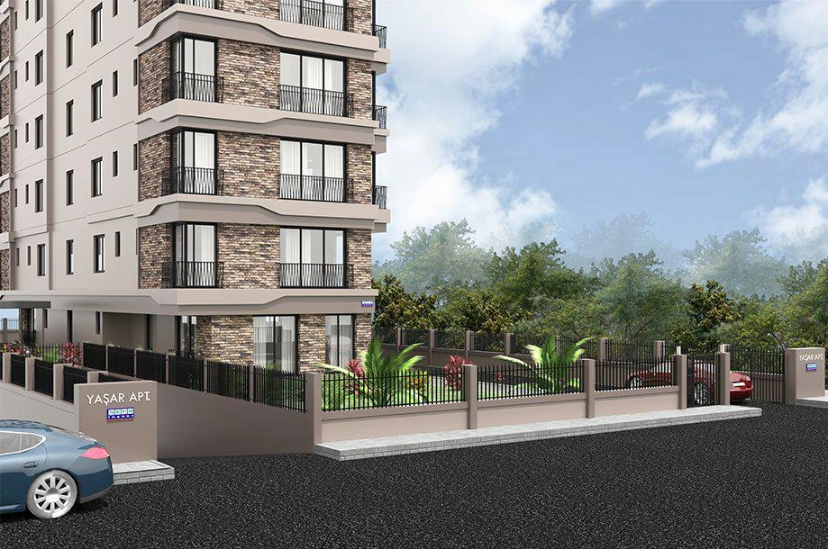 Новая резиденция с парковкой и детской площадкой рядом с морем, Стамбул, Турция