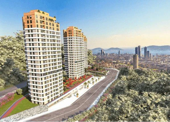 Современная комфортабельная резиденция с двумя бассейнами и детским садом, Стамбул, Турция