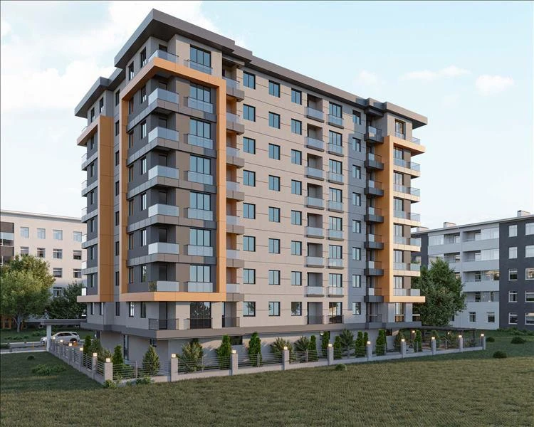 Новая резиденция с зеленой зоной и живописными видами рядом с побережьем, Стамбул, Турция