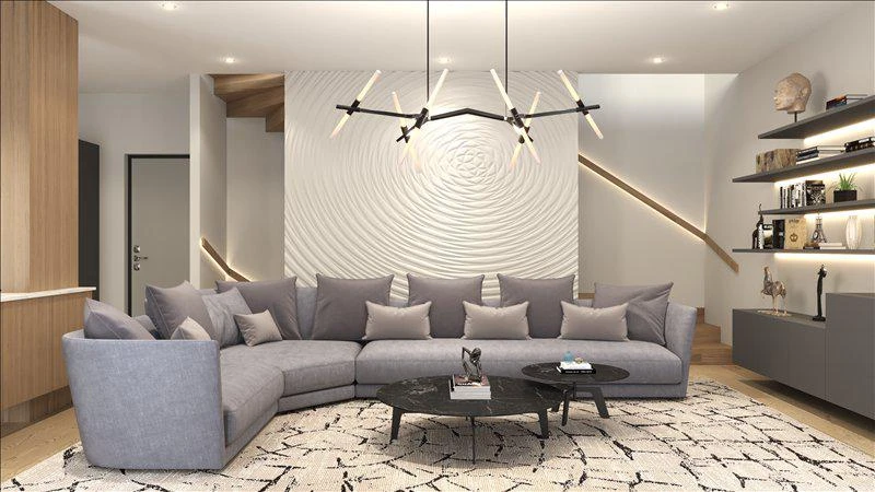 Новая зеленая резиденция с бассейном и садом в престижном районе, рядом с лесом, Стамбул, Турция