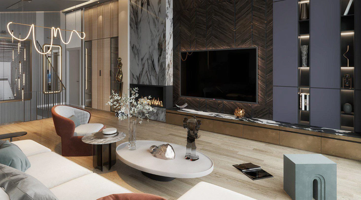 Новая резиденция с зеленой зоной, бассейном и детским клубом, Стамбул, Турция