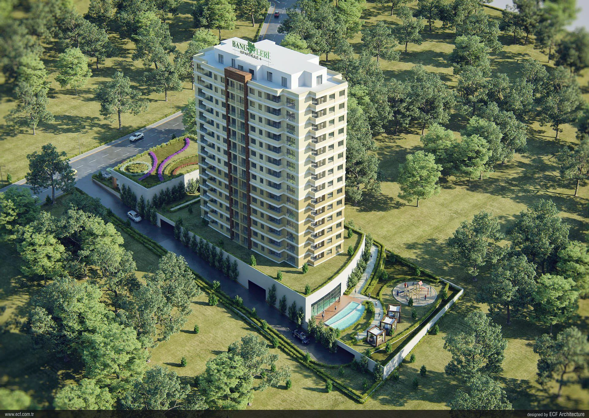 Новая резиденция с бассейном и теннисным кортом в престижном центральном районе, Стамбул, Турция