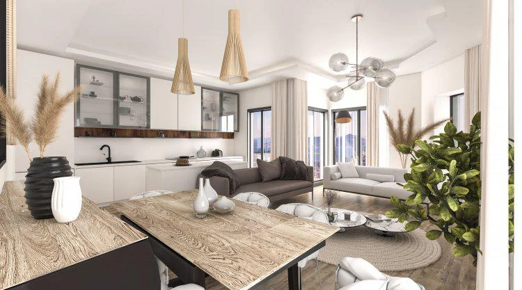 Современная комфортабельная резиденция с двумя бассейнами и детским садом, Стамбул, Турция