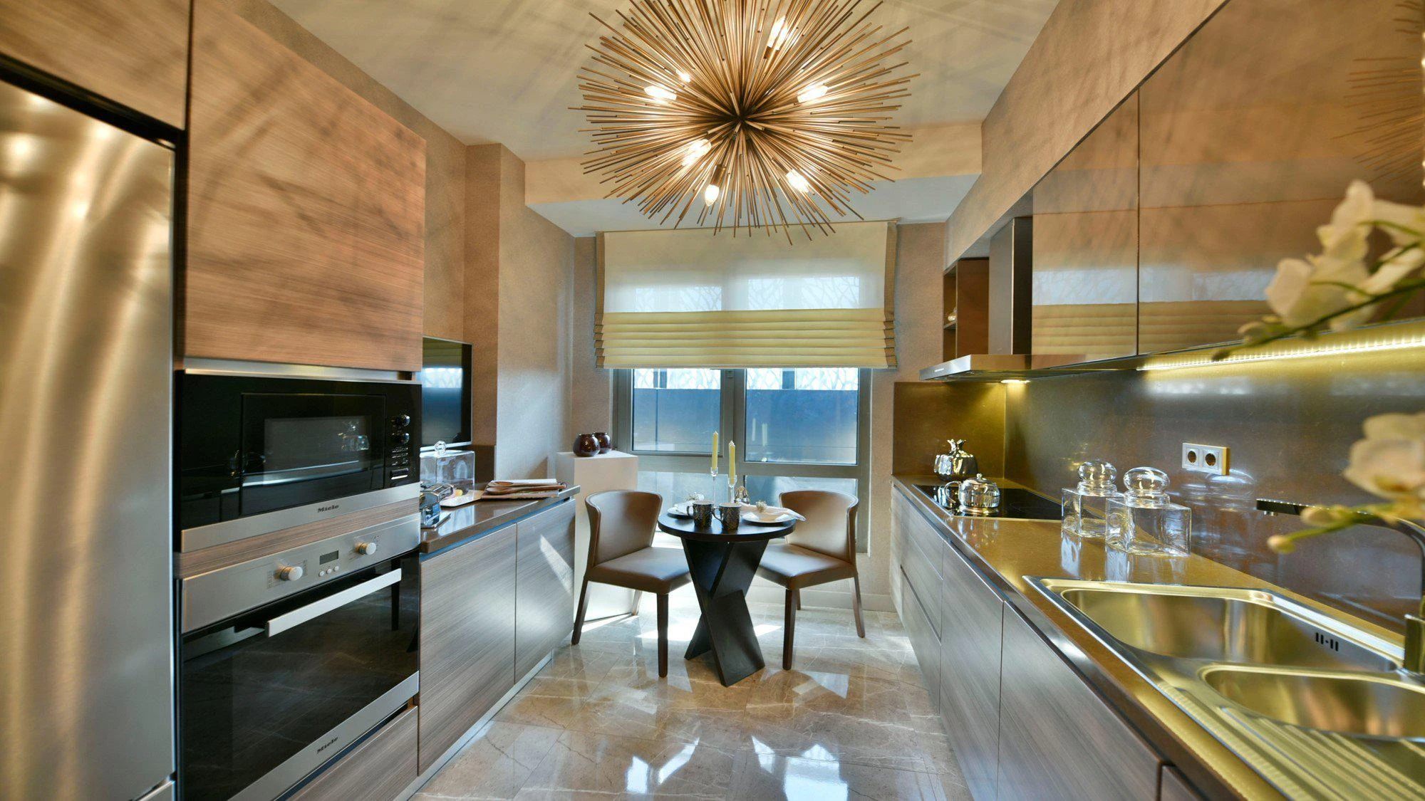 Апартаменты с панорамным видом в охраняемой резиденции с садами и конференц-залом, Стамбул, Турция