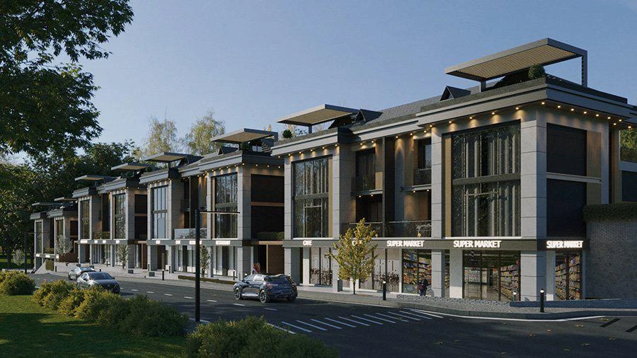 Комплекс вилл с садами и живописными видами рядом с центром Стамбула, Турция