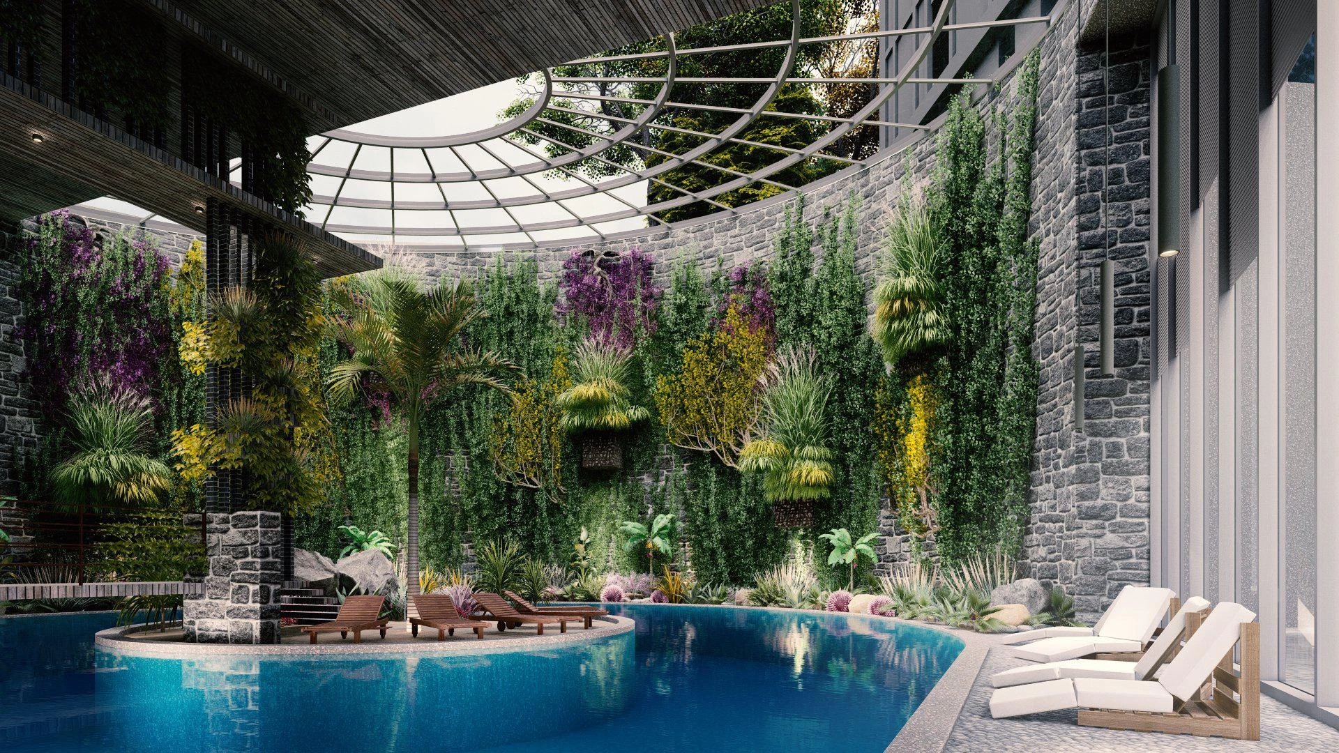 Апартаменты с просторными балконами и террасами, с видом на море, город, парк и лес, Стамбул, Турция