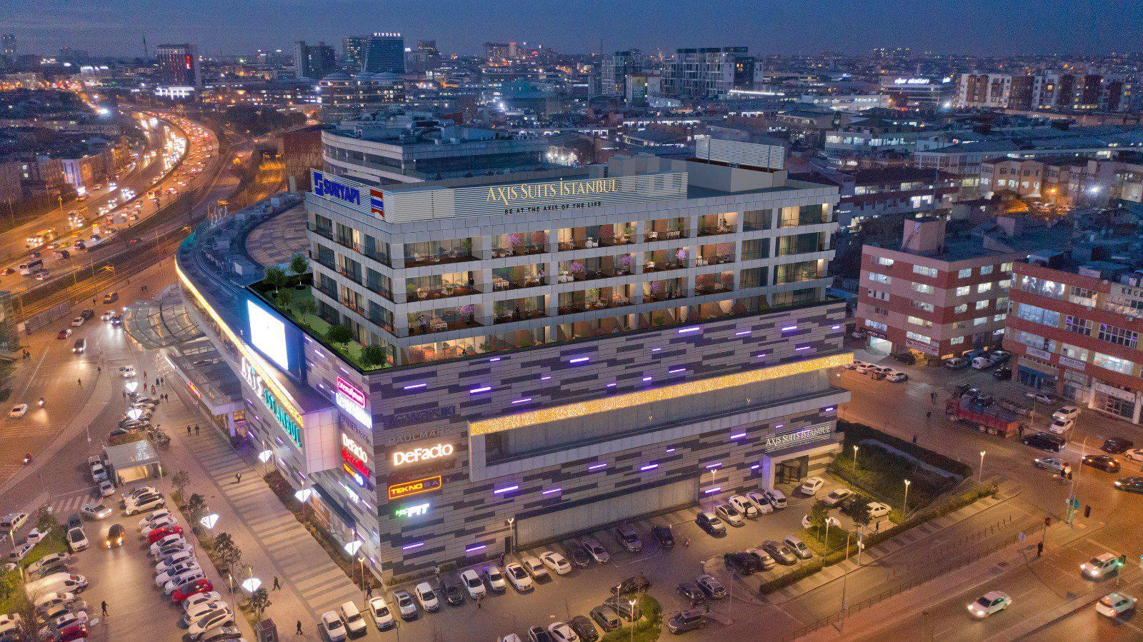 Квартиры с живописным видом в резиденции с ресторанами и кинотеатром, в центре Стамбула, Турция