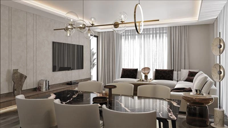 Новая резиденция с бассейнами, зонами отдыха и детским садом, Стамбул, Турция