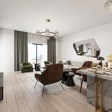 Охраняемая резиденция с бассейнами и фитнес-центром в живописном районе, Стамбул, Турция