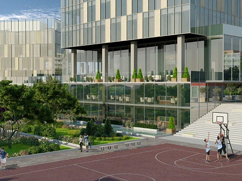 Высотная резиденция с бассейном и спортивным центром рядом с побережьем, Стамбул, Турция