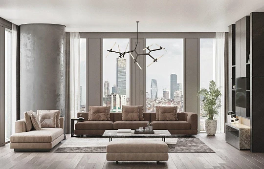 Новая охраняемая резиденция с отелем и зонами отдыха рядом со станцией метро и автомагистралью, Стамбул, Турция