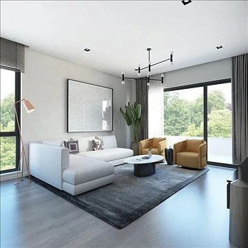 Новая резиденция с бассейном и зелеными зонами рядом со станцией метро и автомагистралью, Стамбул, Турция