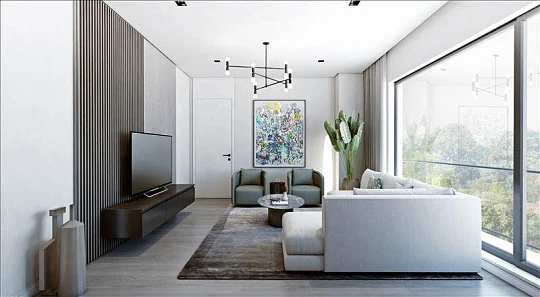 Новая резиденция с бассейном и зелеными зонами рядом со станцией метро и автомагистралью, Стамбул, Турция