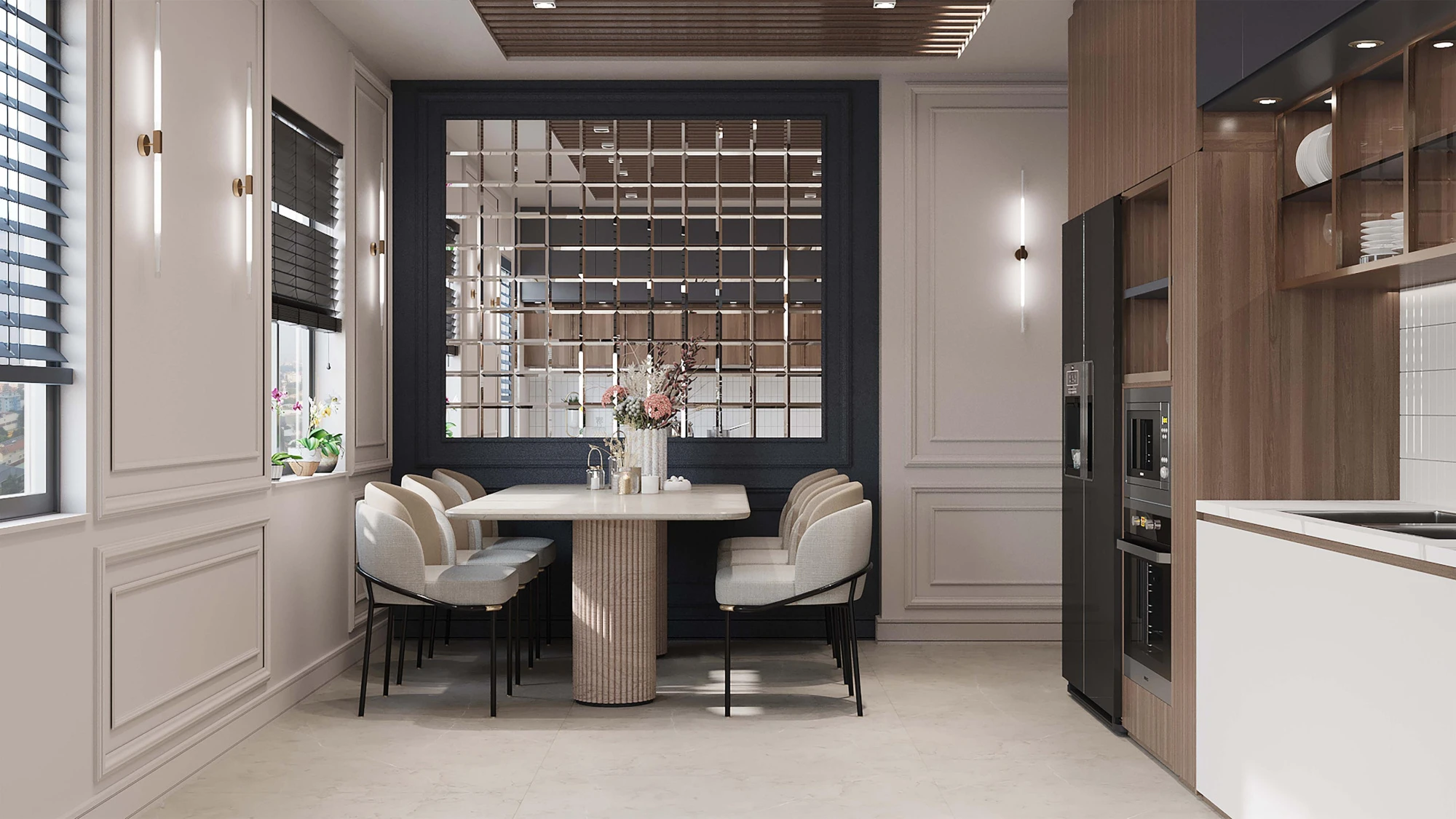 Новая резиденция с бассейном и детскими площадками в центре Стамбула, Турция