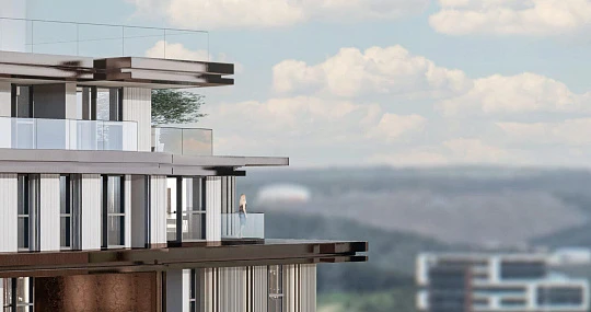 Жилой комплекс с местами для работы и отдыха, в тихом и зелёном районе рядом с метро, Кягытхане, Стамбул, Турция