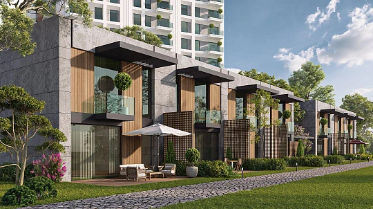 Апартаменты с балконами и террасами, с видом на реку, Кягытхане, Стамбул, Турция