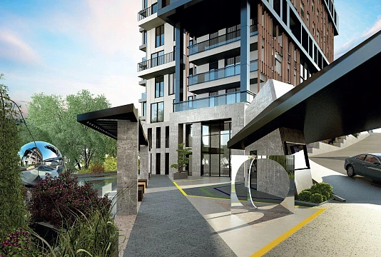 Новые апартаменты в развивающемся районе Кягытхане, Стамбул, Турция