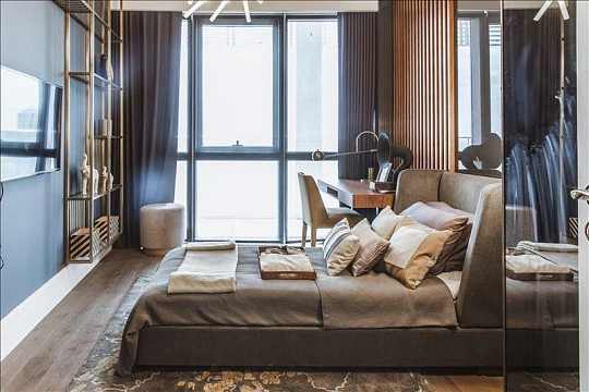 Резиденция с отелем, бассейном и спа рядом с автомагистралью и станцией метро, Стамбул, Турция